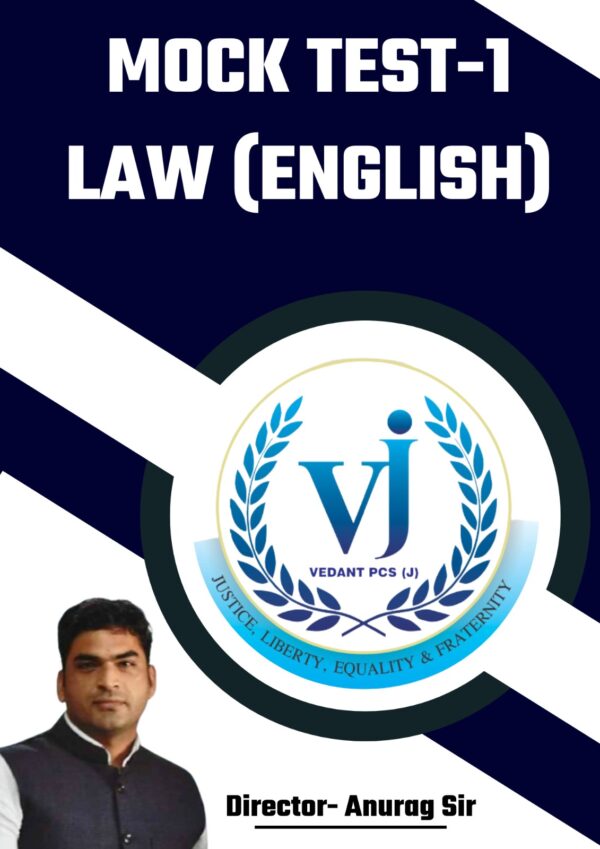MOCK TEST-1 LAW ENGLISH FINAL